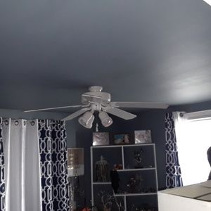 Cieling fan and lights